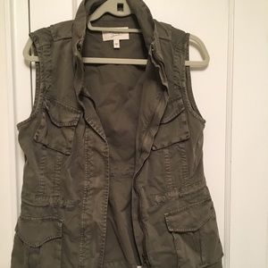 Rachel Roy Olive Utility Vest